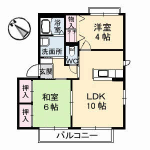 グリーンヒルズほことり　壱番館A0201-2