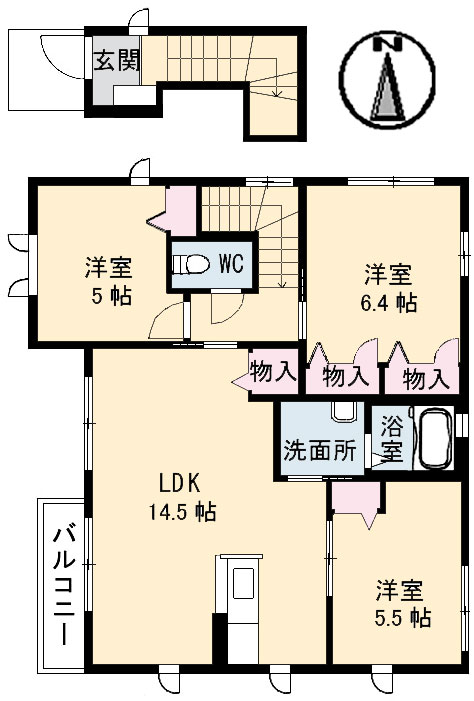 ブランシェ高須台　Ａ棟A0201-2