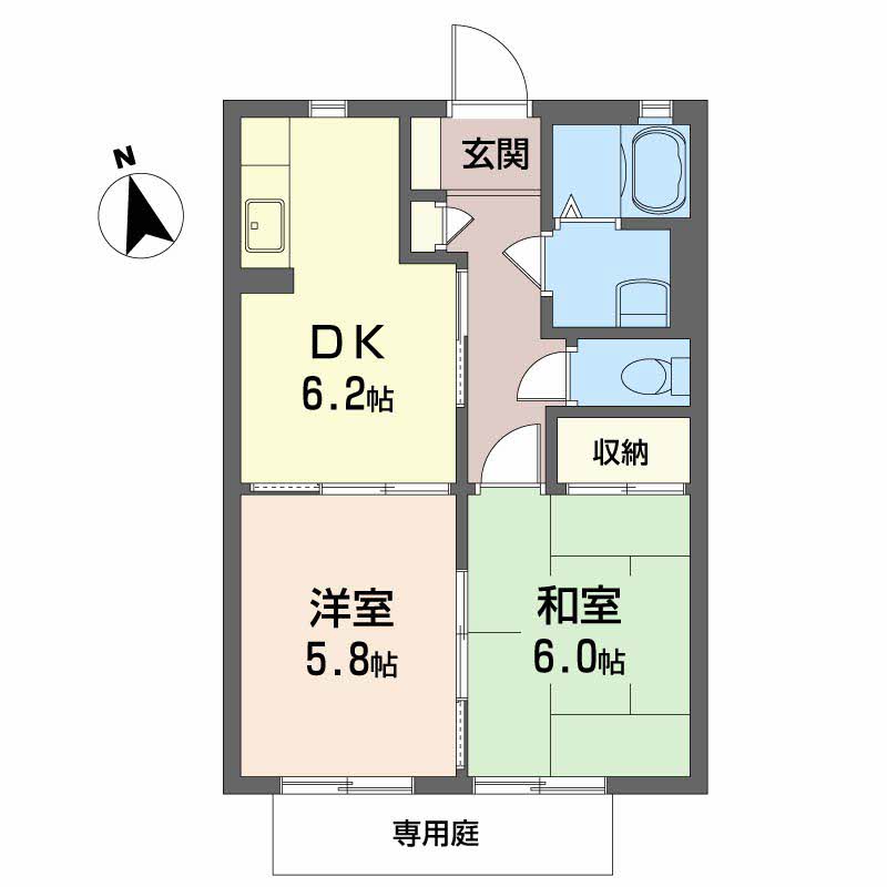 ハピネス口田 A0103号-2