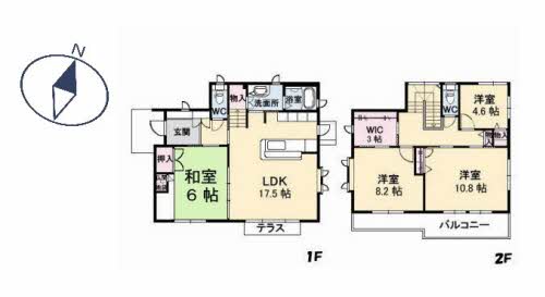 井口台積水ハウス一戸建-2