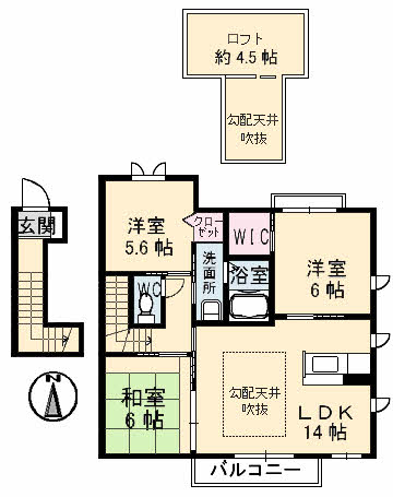フィオレンテ　Ａ棟A0201-2