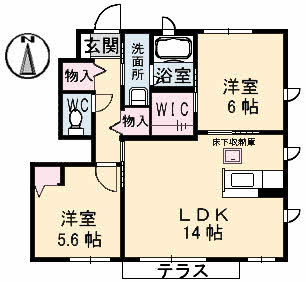 フィオレンテ　Ｂ棟 B0101号-13