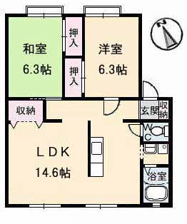 サンビレッジ平野　Ａ棟A0102-2