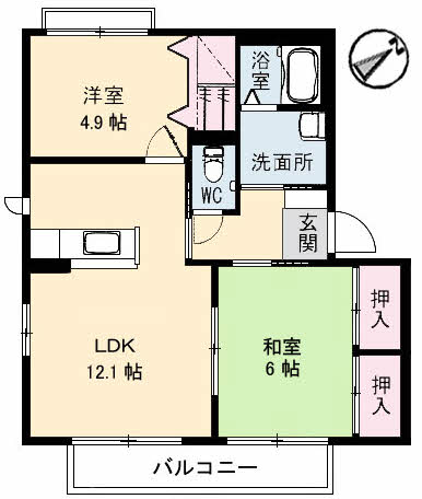 シャルマン西浜　Ａ棟A0102-2