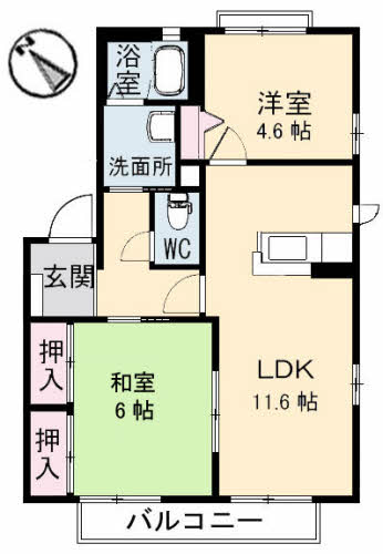 ヴィラシーン　壱番館A0101-2