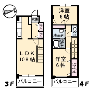 ファミール アビタシオン A0305号-2