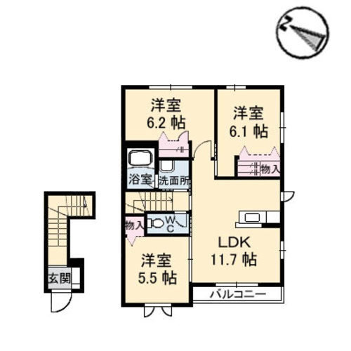 シャーメゾン平和台　Ｃ棟C0202-2