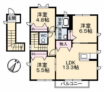 シャーメゾン ベルヴェ A0201号-16