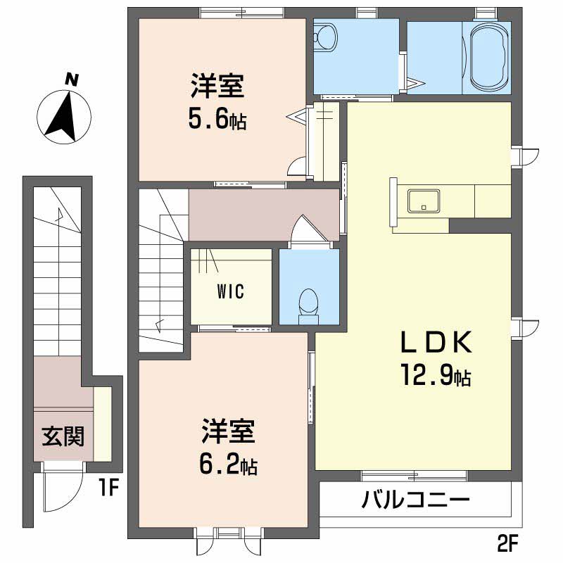 ウィングス緑井　Ａ棟A0202-2