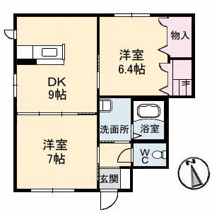 スカイロード　Ａ棟A0101-2