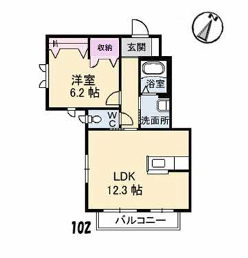 ディアス三滝　Ｂ棟 B0102号-16