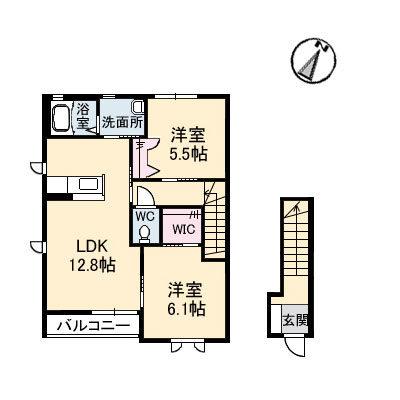 ｉメゾン亀山 A0201号-14