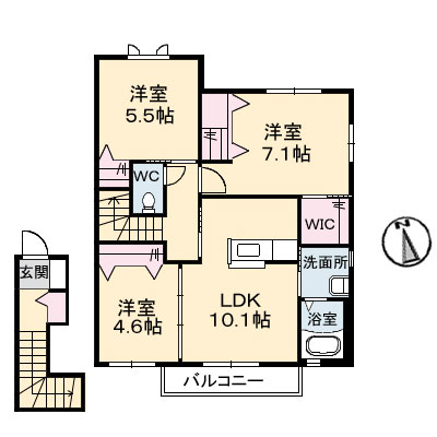 Ｆｅｅｒｉｑｕｅ（フェリーク）　Ａ棟A0201-2