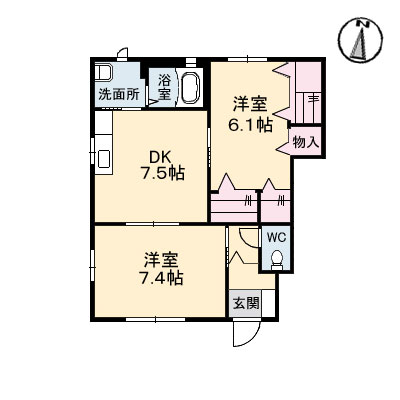 ヴィラージュ　Ａ棟A0101-2