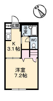 カーサKAWAUTI A0106号-2