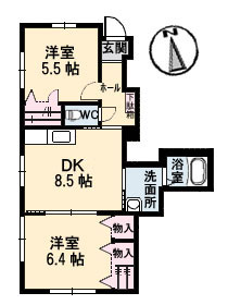 シャーメゾン亀山A0102-2