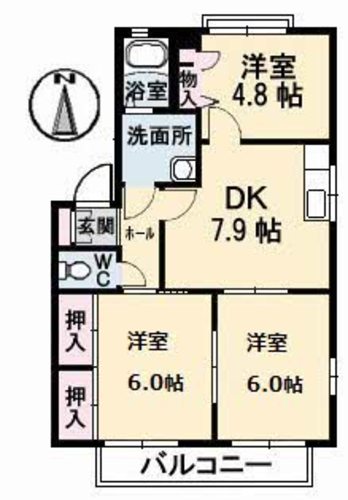 ハイツ西光寺　Ｂ棟B0101-2