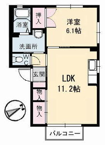 クレスト２１　Ａ棟 A0102号室