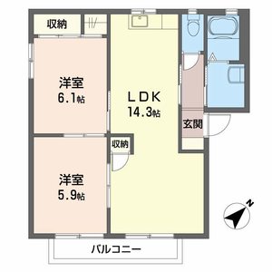 グリーンヴィラージュ A棟 A0101号-15