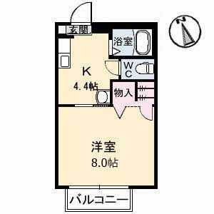 プランタン西野　Ｂ棟 A0101号室