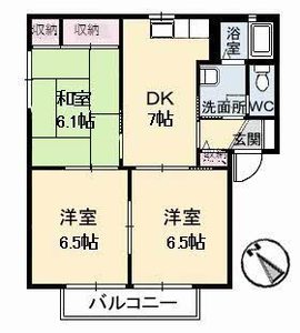 ヴィラパルクウカイ　Ｂ棟 B0201号室