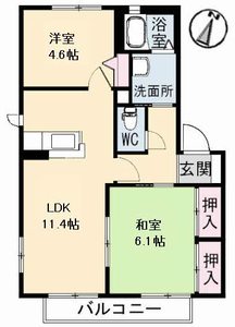 エンジェルハイツ　Ａ棟 A0102号-2