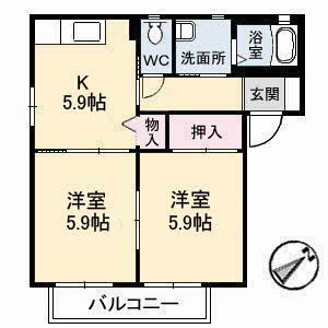 グレース曙　Ｃ棟 C0201号-2