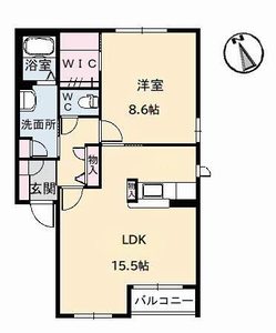 ディアスワンズ　Ｂ棟 B0202号-2