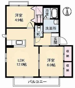 クレストハイツ　Ａ棟 A0202号-15