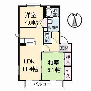グリーンハウス平野　Ｂ棟 B0202号-12