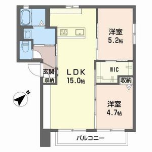 カーレントティエラ　Ｂ棟 B0202号室