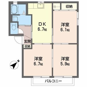 カーレントティエラ C棟 C0202号-15