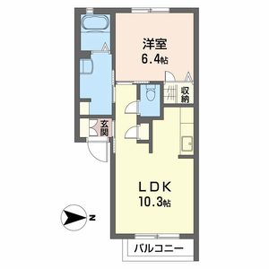 グランドメゾン皆実　Ｂ棟 B0201号室