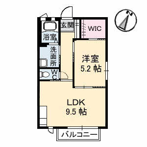 パル　メゾン　Ｂ棟 A0201号室