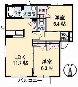 グランドメゾン片島　Ａ棟 A0201号室