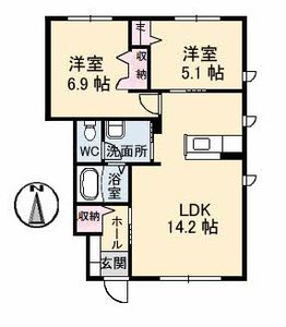 グランドメゾン片島　Ｄ棟 B0102号室