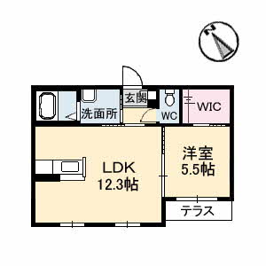 ジュネスメゾン　Ｂ棟 A0202号室