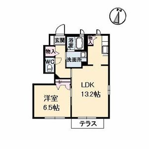 ヴィラシーン神辺 B棟 B0101号-13