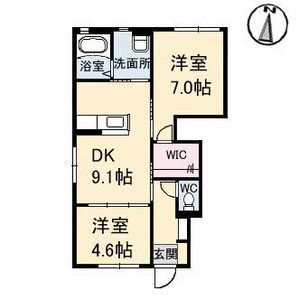 フロレゾン　Ｂ棟 B0101号室