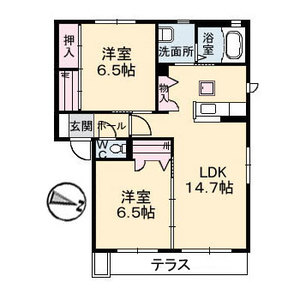SAKURA A棟 A0102号-2