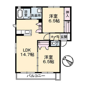 ＳＡＫＵＲＡ　Ｂ棟 B0201号室