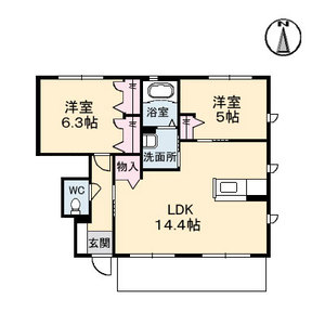 キングヴィアル A0103号室