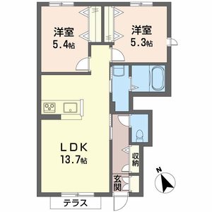 サンシャイン東川口　Ｂ棟 B0103号室
