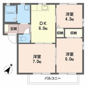 ヴィ・ラフィネ旗ケ崎　２号館 B0101号-15