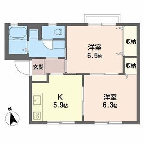 メゾンアムール　Ａ棟 A0105号室