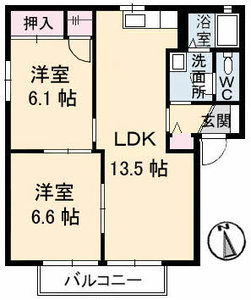 シャルマンらくざん　Ⅰ棟 A0201号室