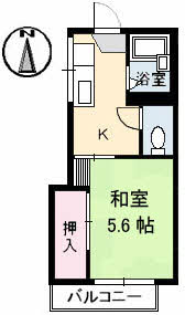 コーポＫⅡ A0106号室