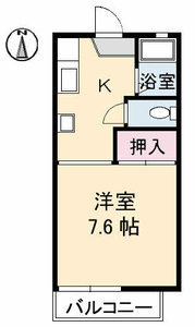 コーポＫⅢ A0107号-2