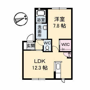Ｒｏｓｅ　Ｇａｒｄｅｎ　Ａ棟 A0101号-16