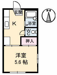 クレストピア新宮 A0101号室